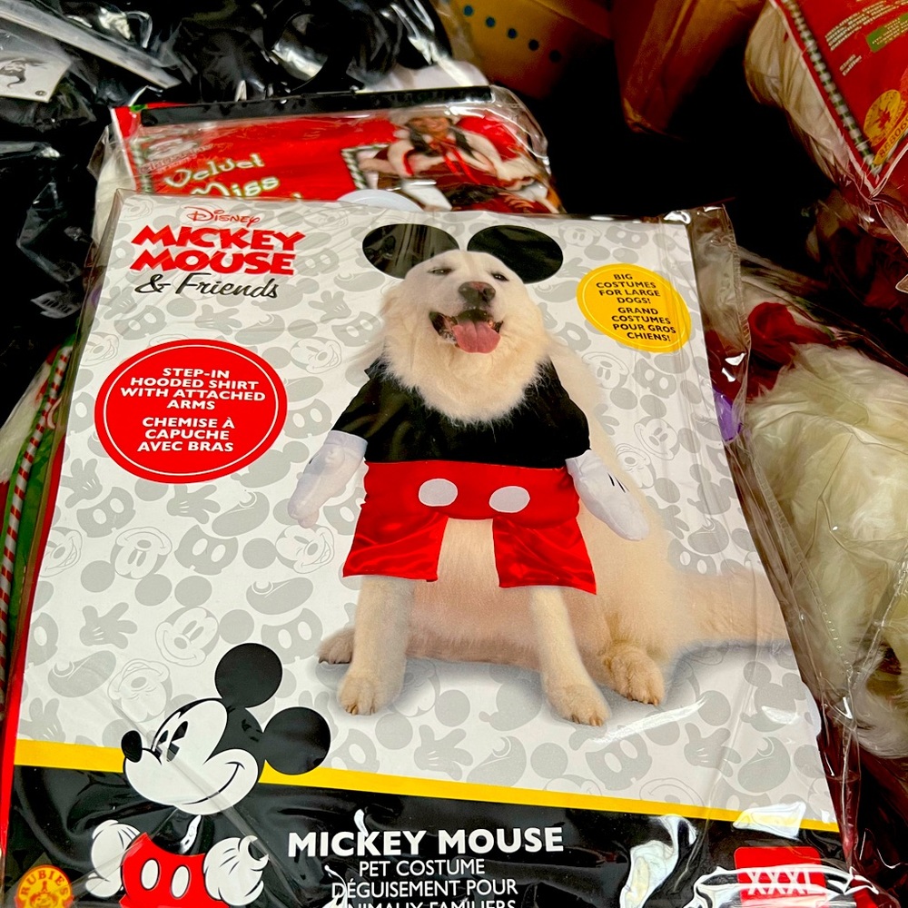 Big Dogs Pets Mickey Mouse Costume